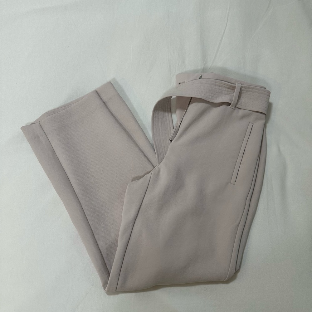 Aritzia Wilfred tie front light pink pants